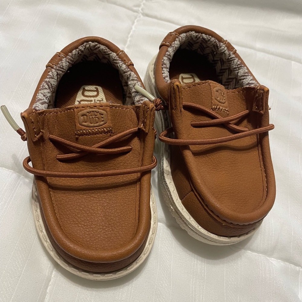 Hey Dude toddler shoes.